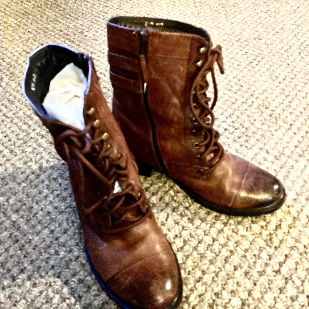 Adam Tucker Me Too Combat Boots